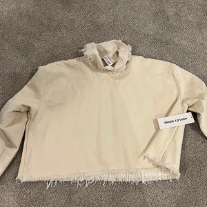 *BRAND NEW* Ashley Rowe denim turtleneck